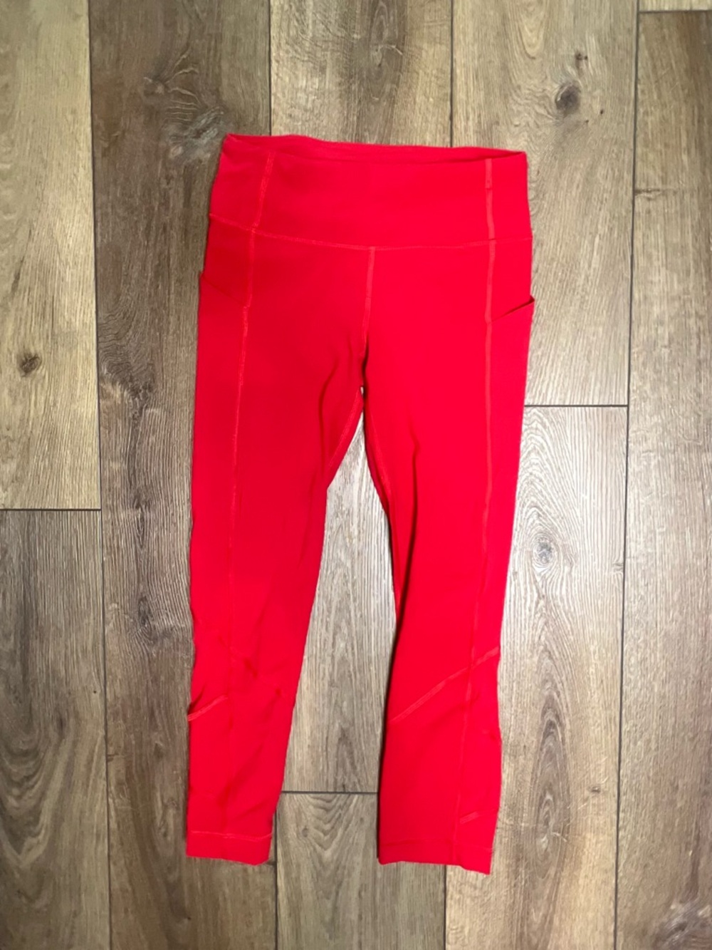 lululemon athletica Kids Bright Red Capri Leggings